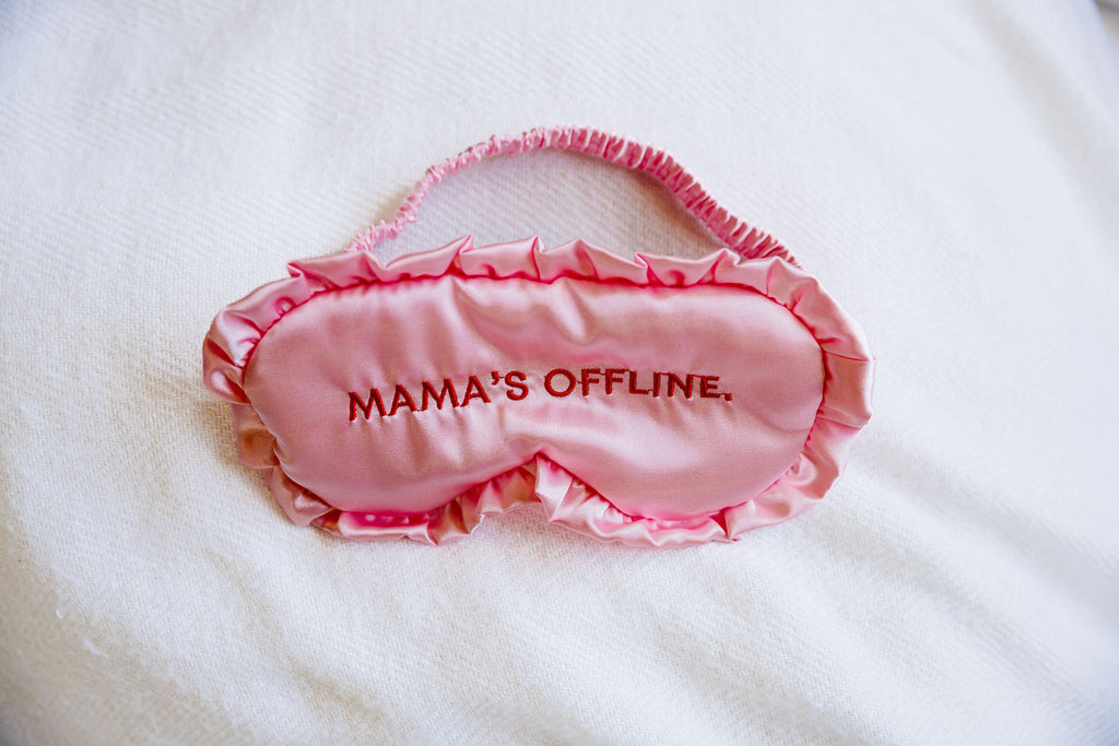 Mama's Offline Sleep Mask & Scrunchie Set