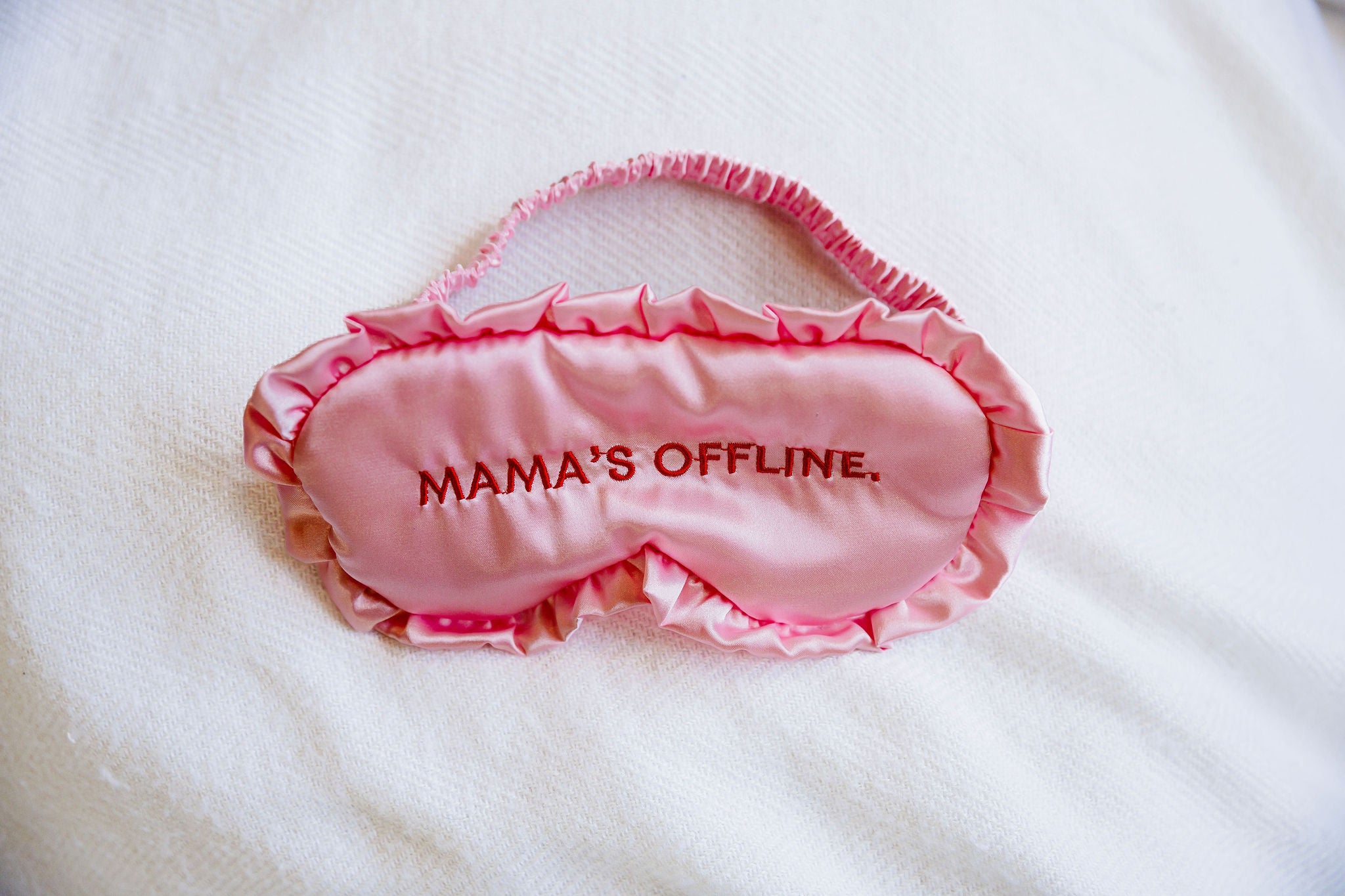 Mama's Offline Sleep Mask & Scrunchie Set