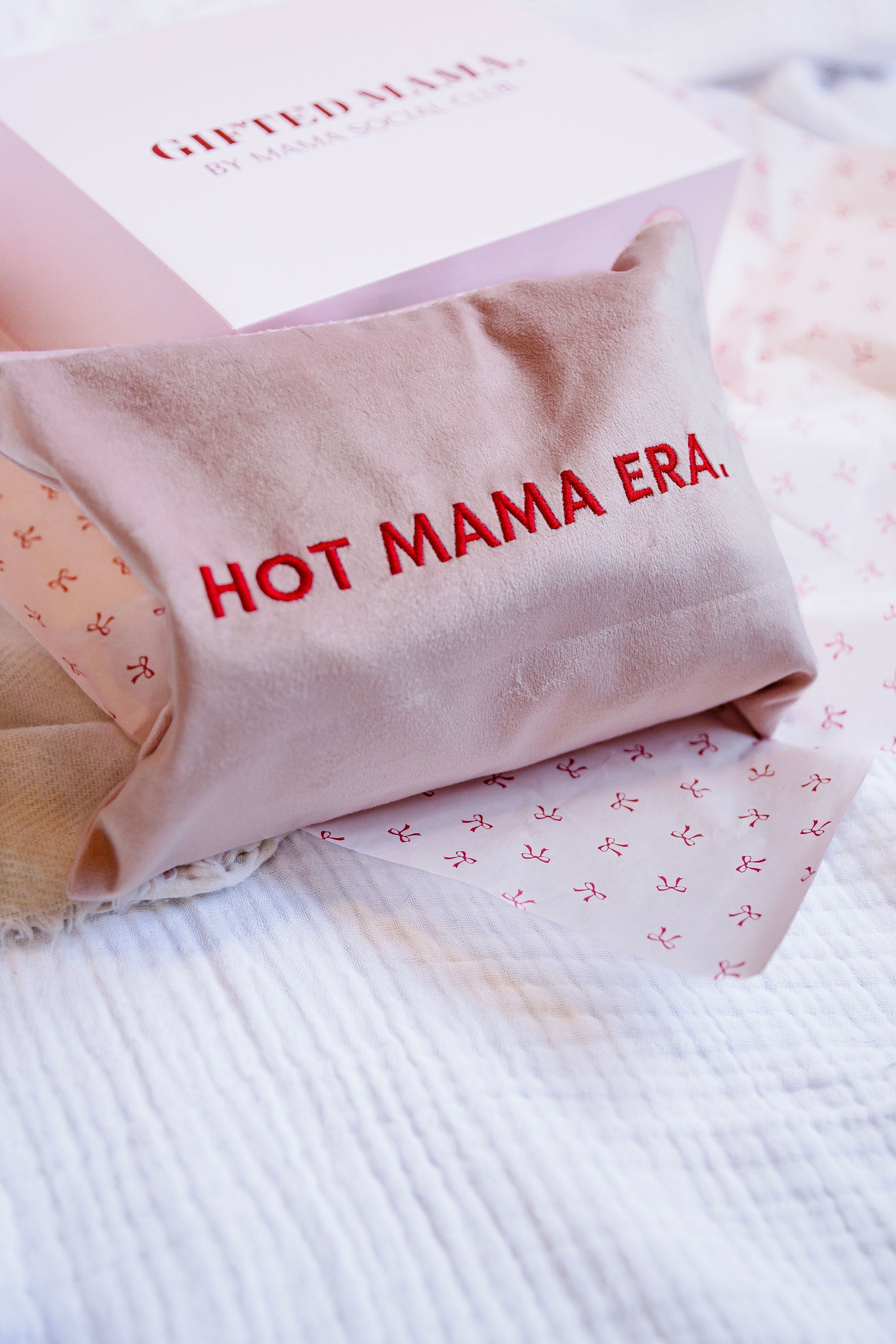 Hot Mama Era Velvet Pouch for Mums