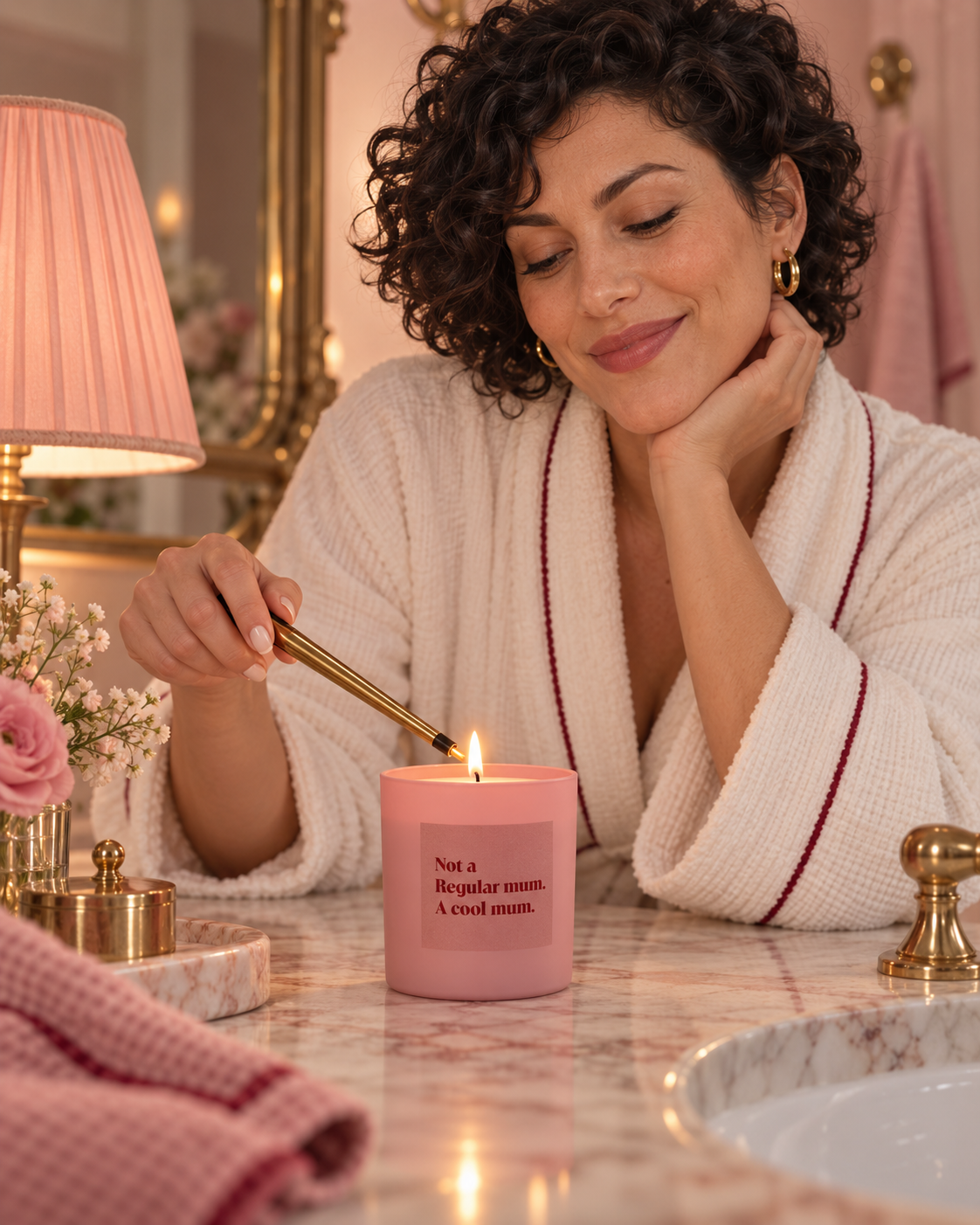 The Mama Candle | Cool Mum Quote